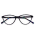 Loscomun Computer Glasses Purple Tortoise Cateye Eyeglasses